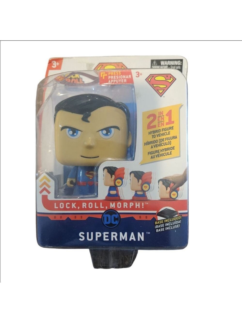 DC Comics Superman Lock N' Roll Action Figure One Size Blue Red